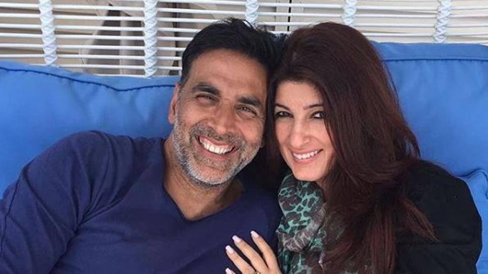 Akshay Kumar holds on to metal bar for 100 pounds; Twinkle Khanna captures it on video