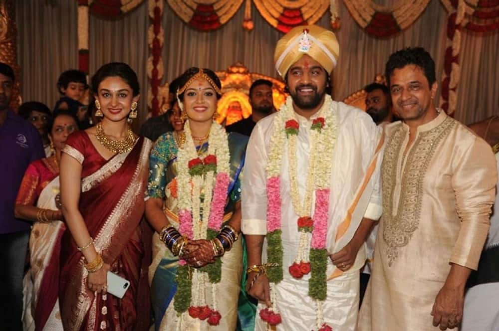 Chiru Sarja - Meghana Raj are officially the star couple now [Wedding Photos]