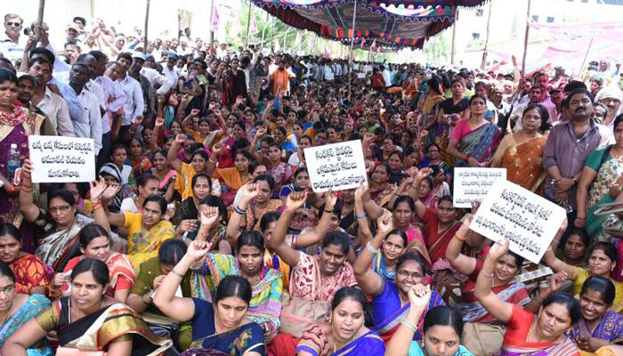 RTC workers union warns  KCR government