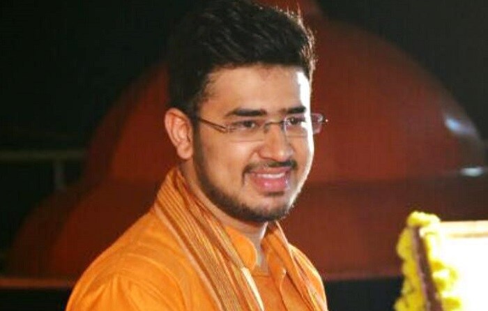 BJP picks 28-year-old Tejasvi Surya for Bangalore South Lok Sabha seat