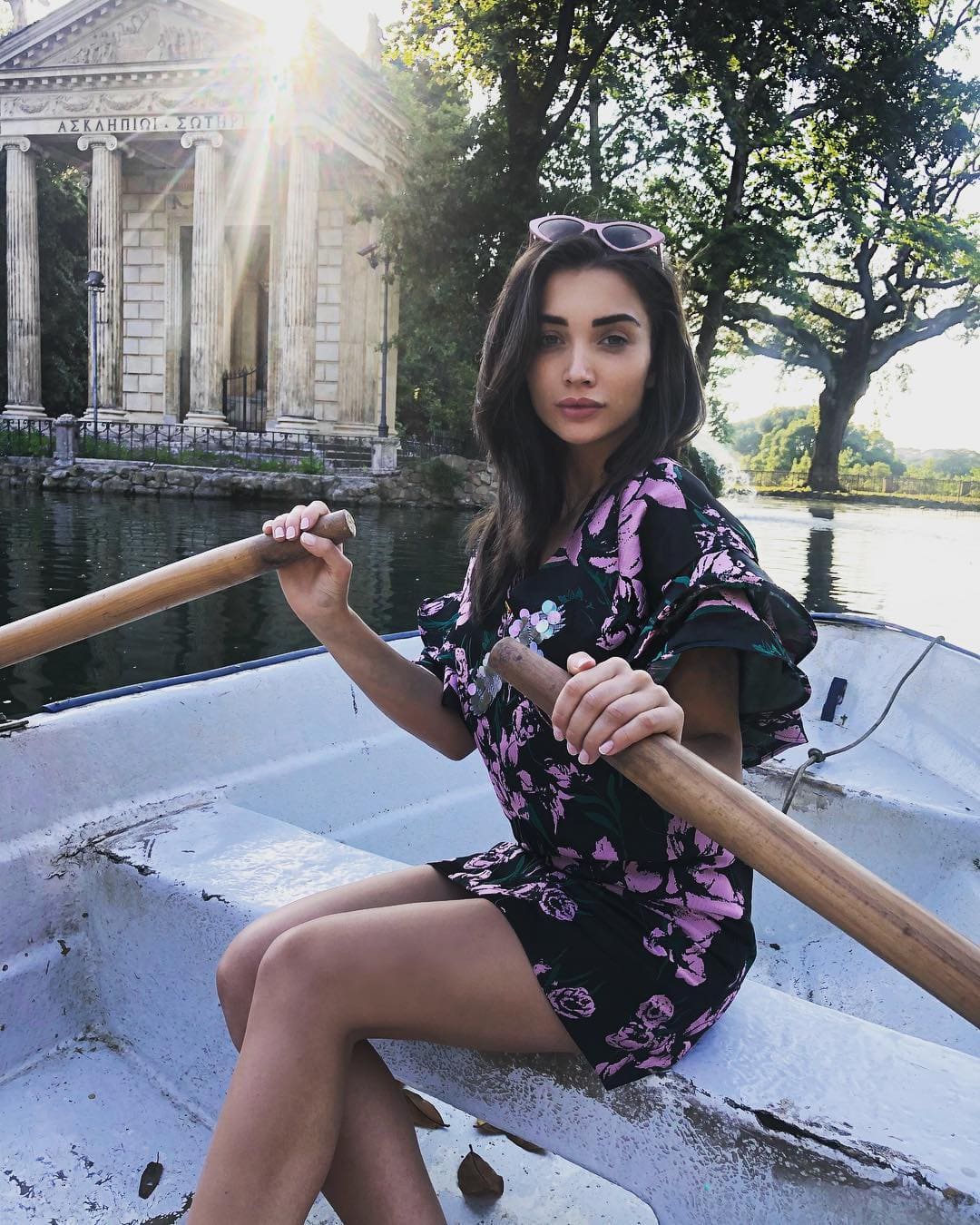 Here is why Amy Jackson is in Paris with her family