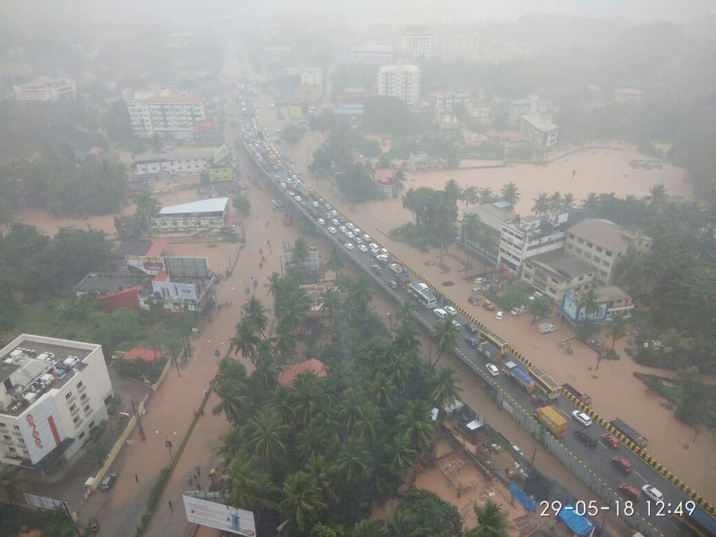 Heavy rains lash Udupi, Mangaluru, houses-roads inundated, normal life affected