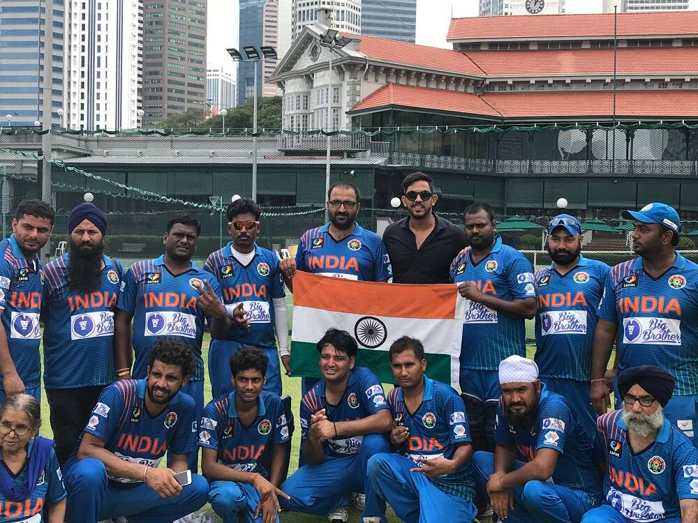 The Physically Disabled Indian Cricket Team tour of Singapore  sees success with a 2-1 win.