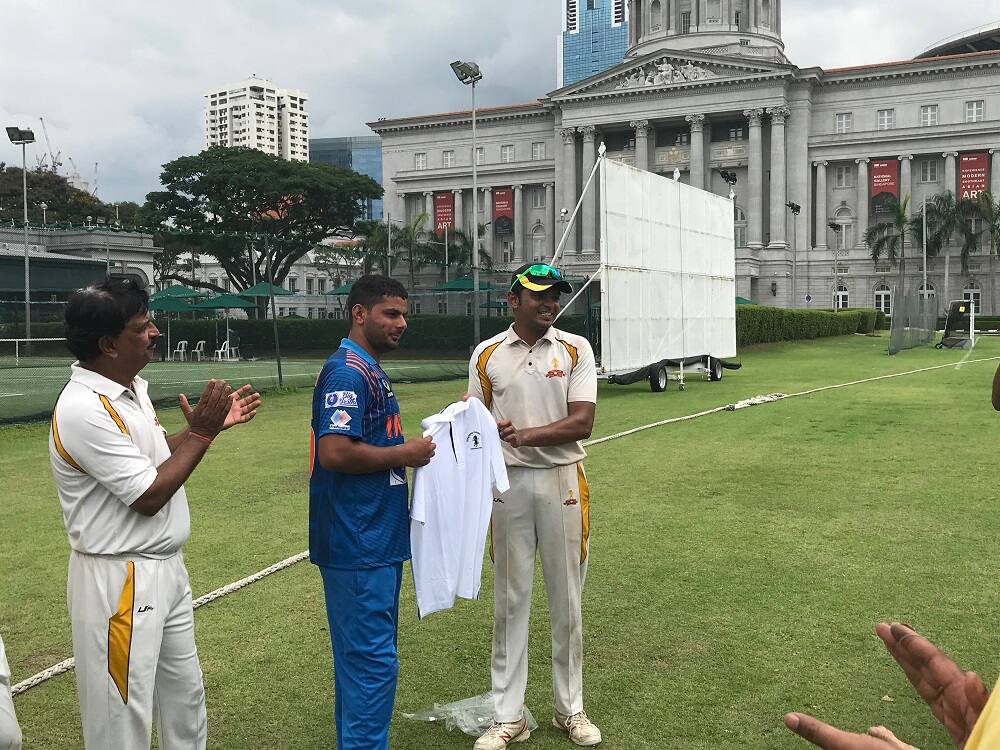 The Physically Disabled Indian Cricket Team tour of Singapore  sees success with a 2-1 win.