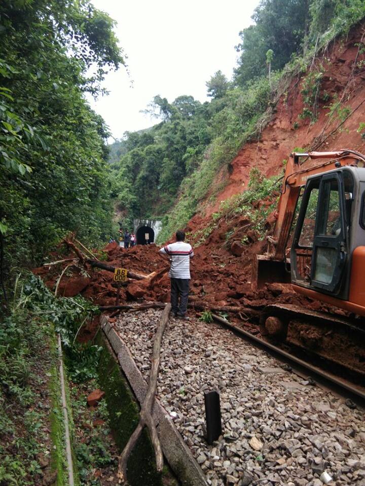 Bengaluru-Mangaluru train service suspended due to landslides