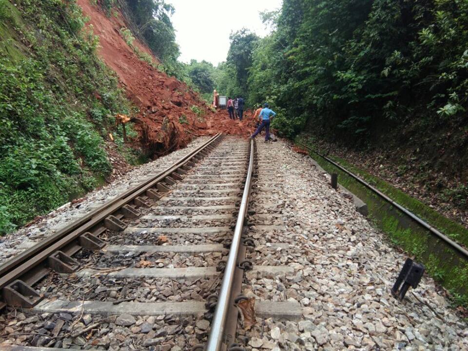 Bengaluru-Mangaluru train service suspended due to landslides