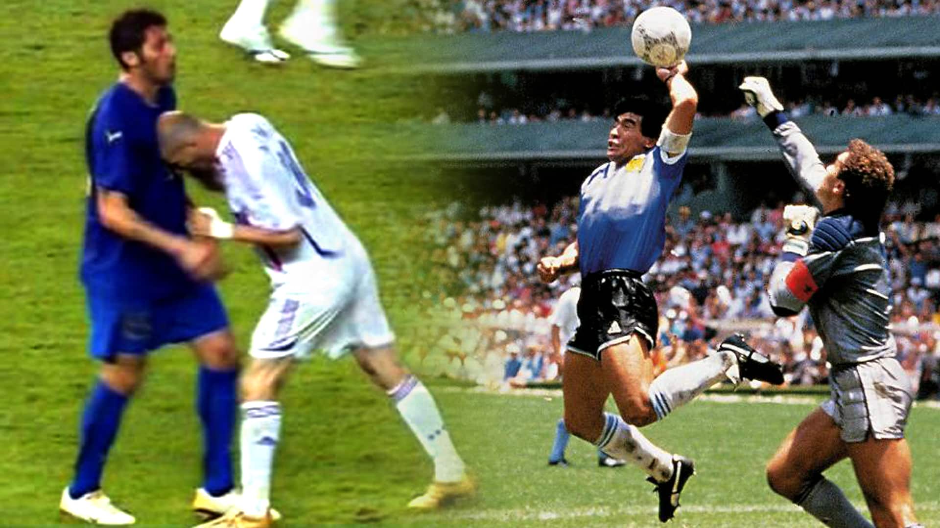 Rusia 2018: Maradona, Zidane, Suárez y el once de los chicos malos de los  Mundiales, FOTOS, MUNDIAL