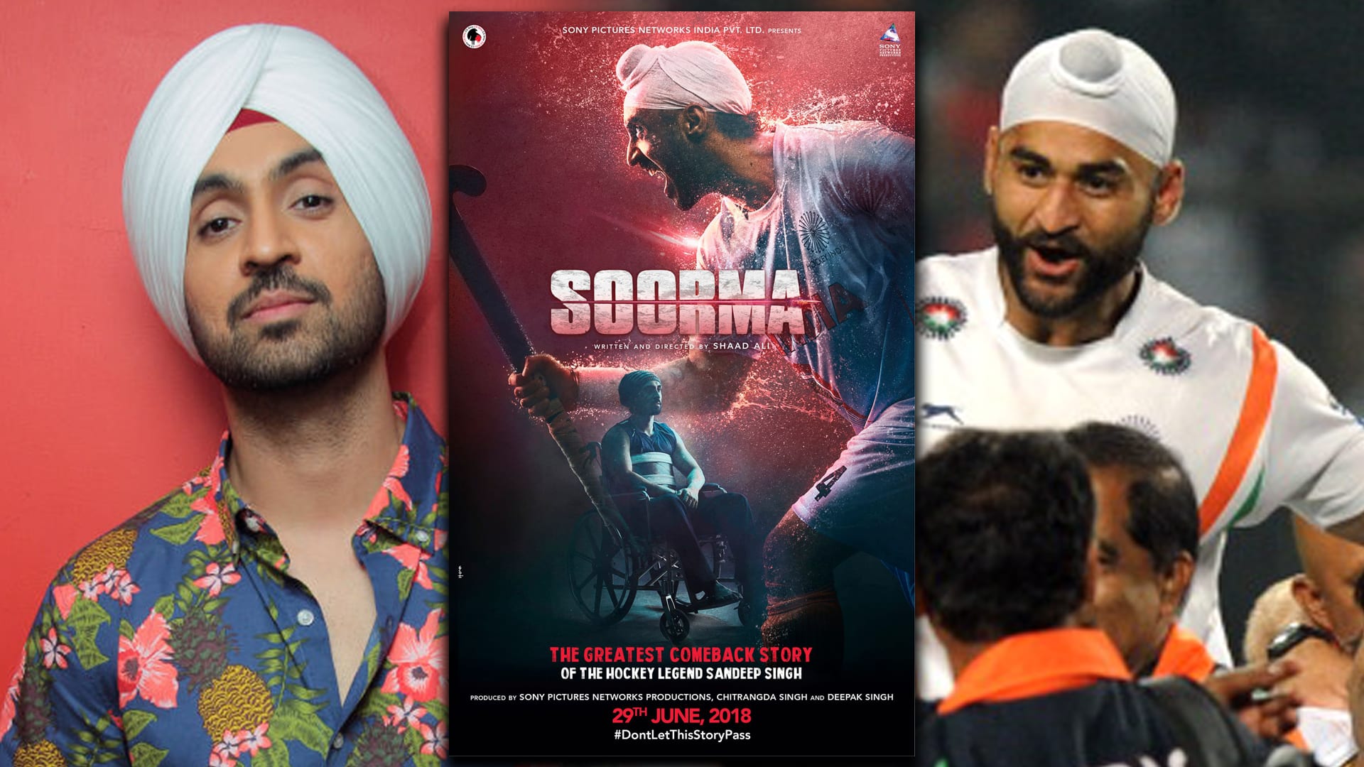 Sandeep Singh in Soorma: Gunshot to fame in hockey
