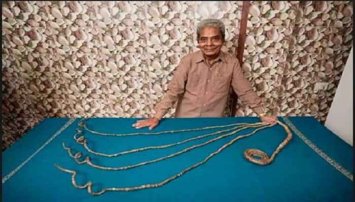 80-year-old Indian man grows nails for 66 years and finally decides to cut them