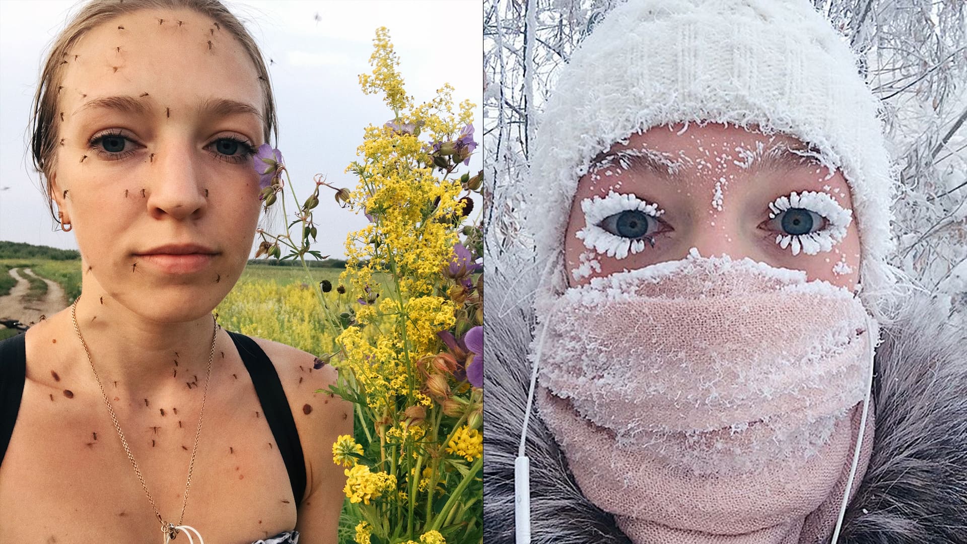 After icy-eyelashes, Russian girl takes internet by storm with this picture