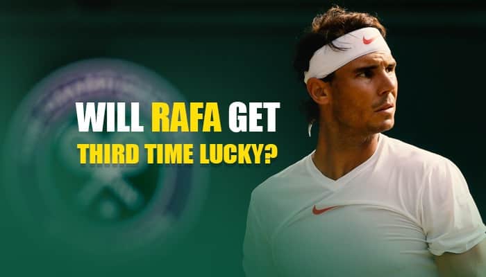 Journey through grass court: Rafael Nadal at the Wimbledon