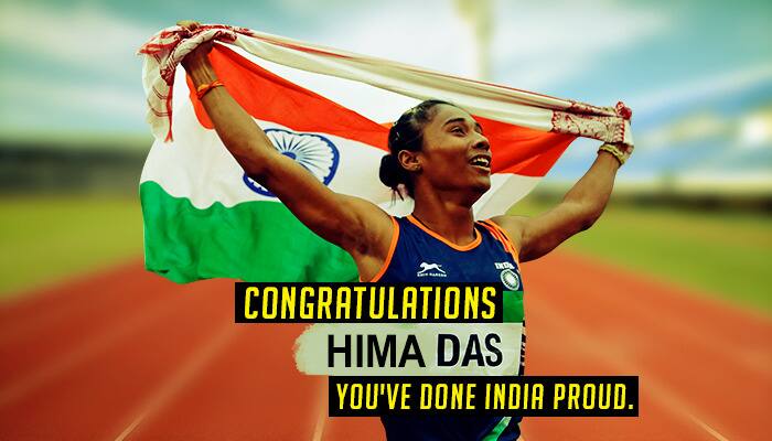 Hima Das bags gold in 400m race against all odds