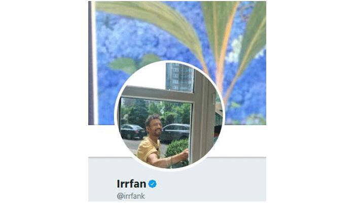 Irrfan Khan Shares New Pic In Twitter