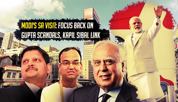 PM Modi’s South Africa visit: Recalling dark Gupta era, UPA’s ‘phone banking’ and a Sibal link