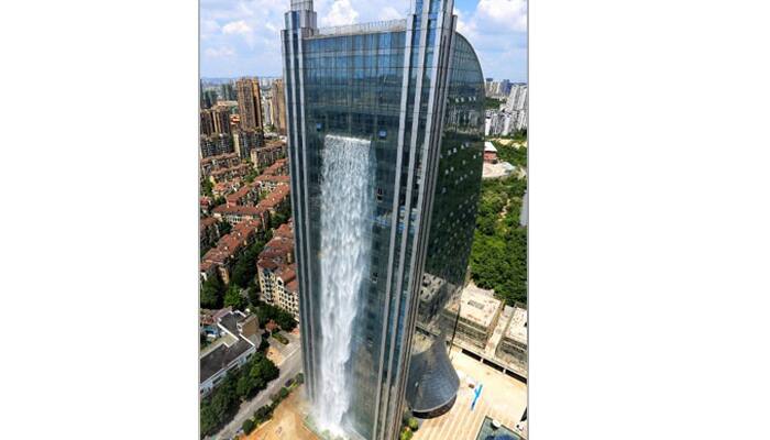 China Waterfall Skyscraper Hit By Torrent Of Ridicule