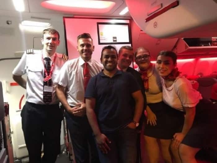 Luckiest passenger in the world gets an entire Boeing plane all for himself, for £40 only!