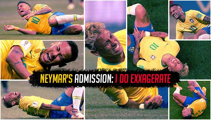 Neymar finally admits exaggerated reactions at World Cup in Russia