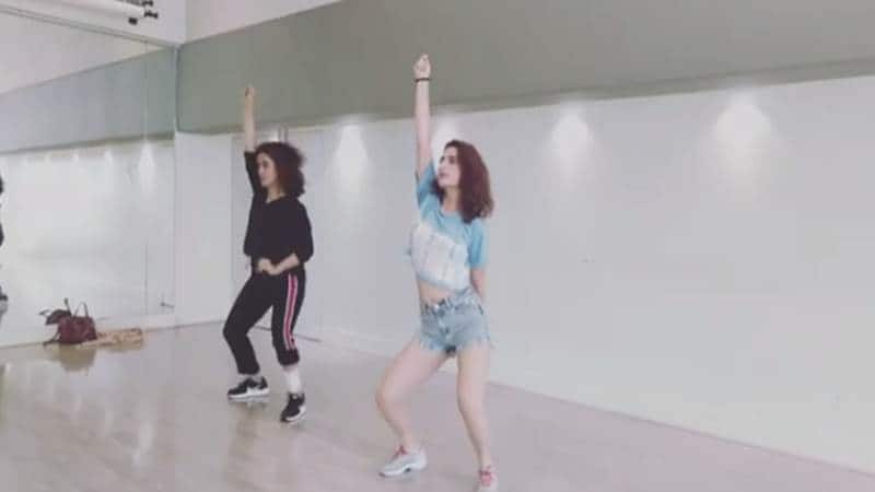 Dangal girl upload her dance video