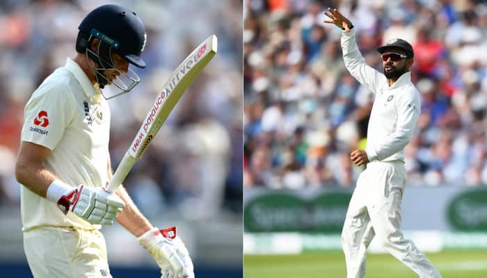 India vs England 2018: Virat Kohli takes 'revenge' on Joe Root by celebrating his dismissal with a mic-drop gesture