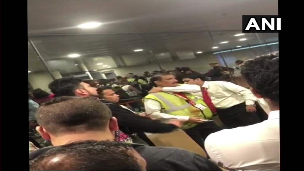 assengers of Air India Mumbai-Dubai flight have been stranded at Mumbai International Airport