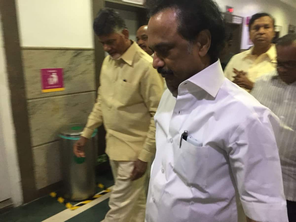 CM Chandrababu to Visit Karunanidhi in Kauvery Hospital