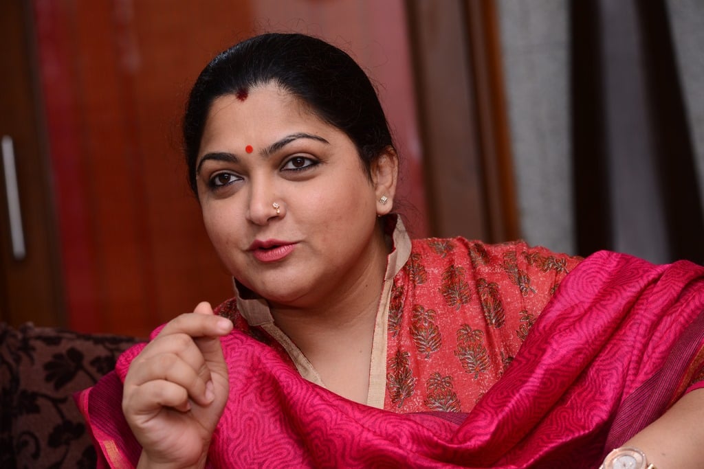 Actress Khushboo arrested for protesting against Thirumavalavan