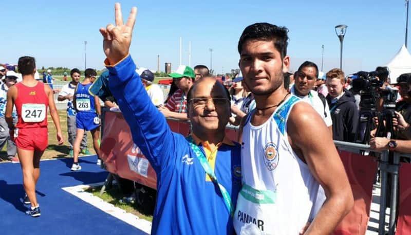 Youth Olympics 2018 Suraj Panwar profile athletics silver Buenos Aires