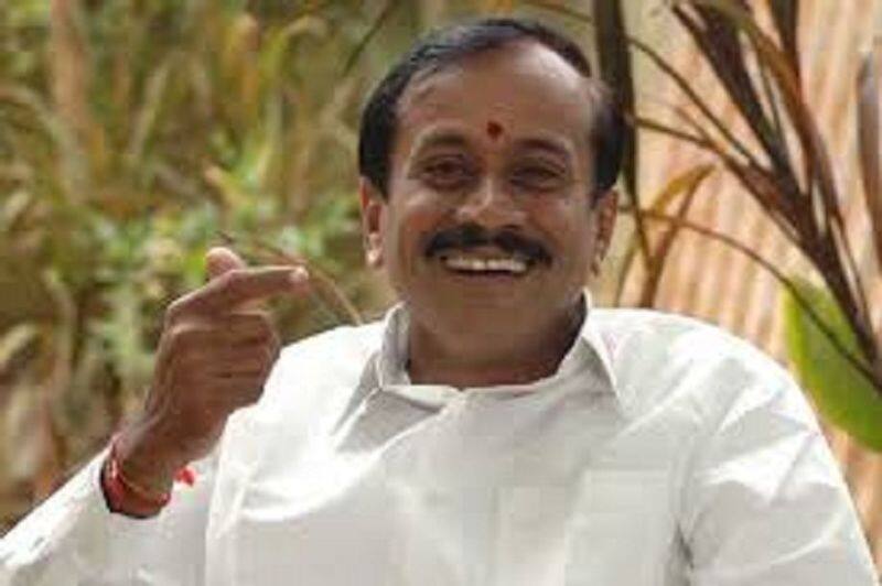 hraja started his way of political issues to dissolve the ruling party in tamilnadu