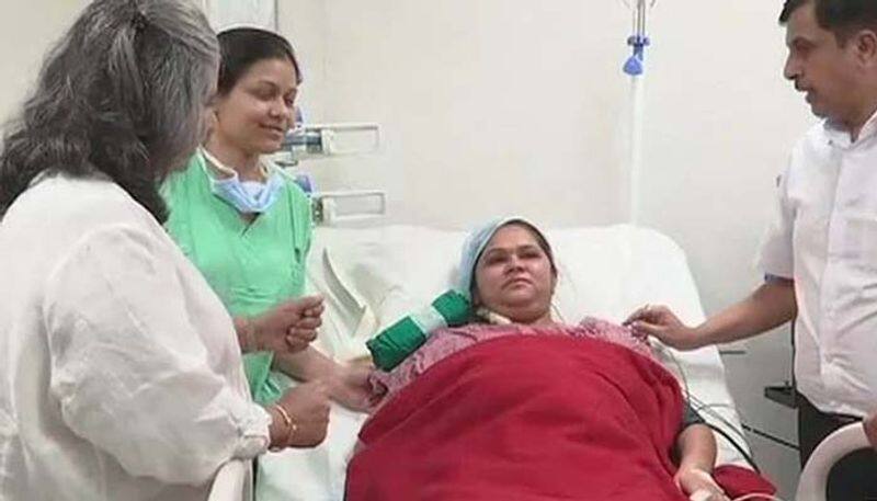 In a first gujarat woman delivers after uterus transplant