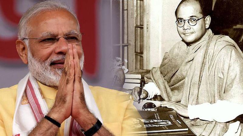 Narendra Modi Netaji Subhash Chandra Bose award natural disaster Azad Hind Government