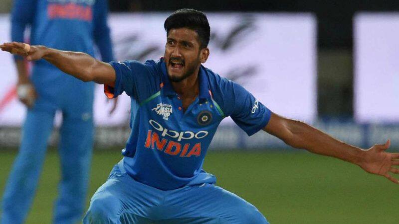 icc warning young indian bowler khaleel ahmed