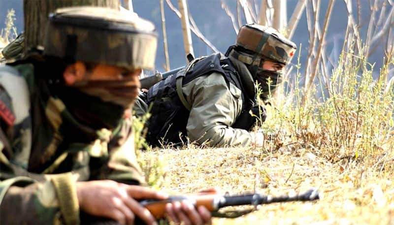 Jammu and Kashmir India Pakistan Line of Control gunfight intruder bodies