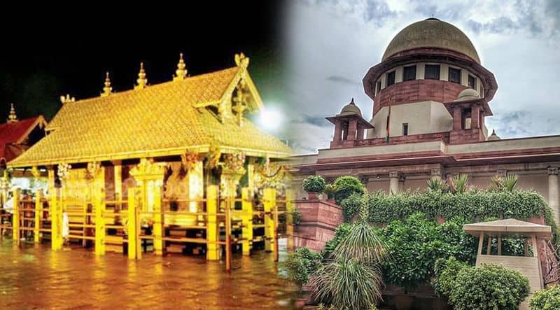 Sabarimala temple Supreme Court review petitions timeline entry women Kerala