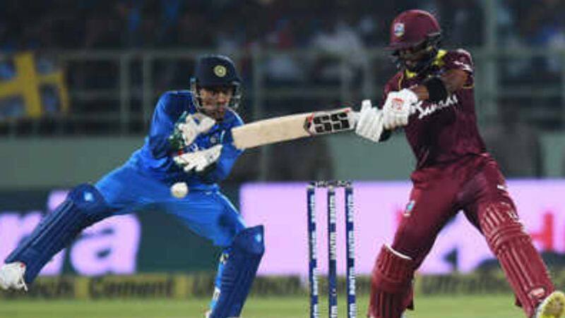 Virat become fatest batesman to score ten thousan ODI run bu second ODI between India and West Indies tie