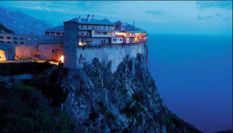 women entry banned even in Mount Athos