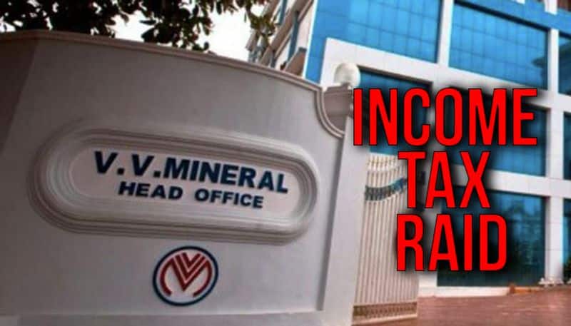 Income tax department raidsTamil Nadu-based VV Minerals properties