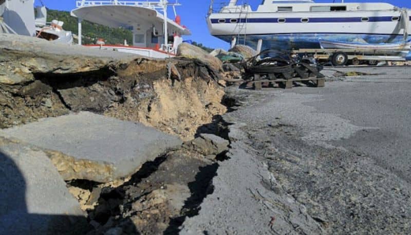 Greece earthquake Zante natural disaster casualty intensity destruction