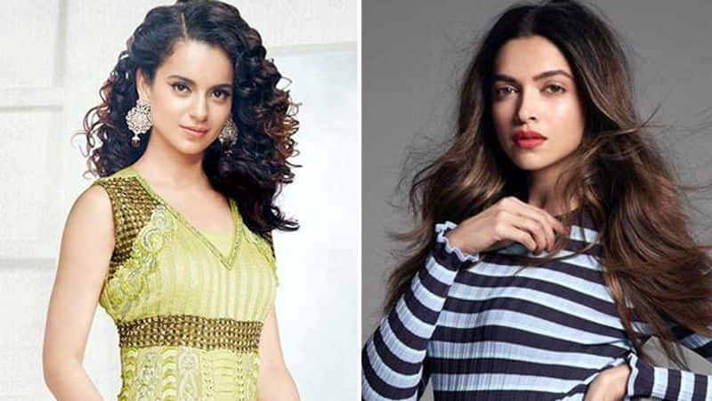 Kangana replaces Deepika Padukone as Bollywood