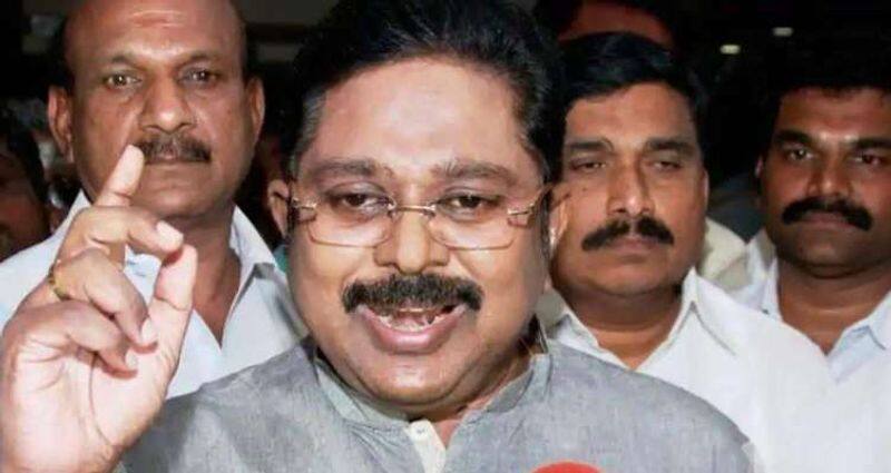 dinakaran support ex mlas discontent on him because of his opinion about appeal