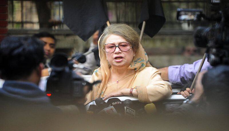 khaleda zia sentenced 7years in jail corruption case bangladesh sheikh haseena