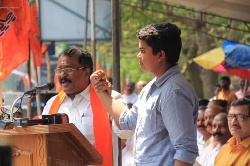 Kerala Sabarimala CPM leader MM Lawrence grandson joins BJP protest calls decision 'personal'