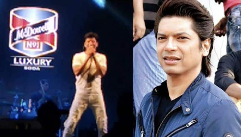 Audience pelt stones at singer Shaan for singing a Bengali song in Guwahati