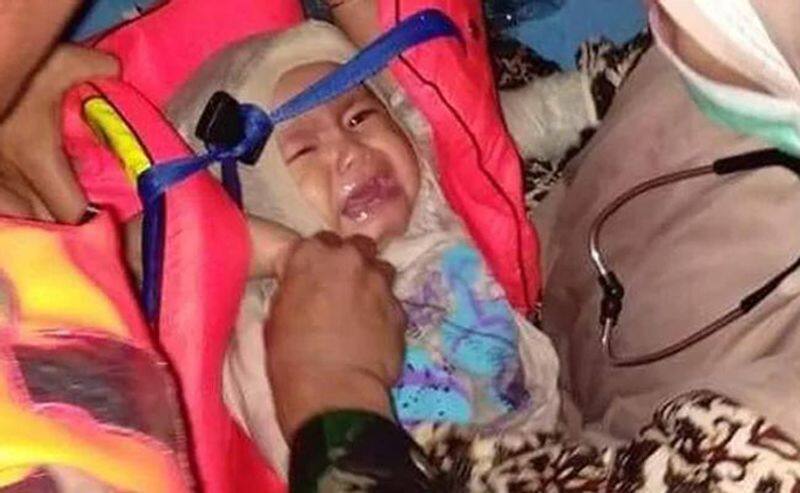 Image Shared Showed Baby Rescued From Indonesia Plane Crash. It Was Fake