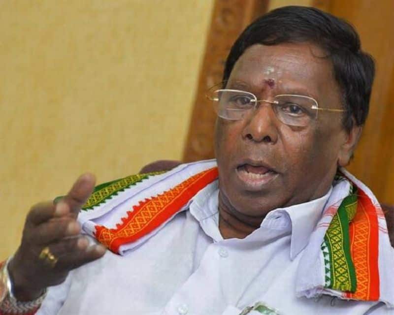 bjp is behind the issue of motion of confidence against puduchery speaker?