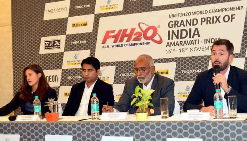 F1H2O India Grand Prix Amaravati River Krishna Andhra Pradesh