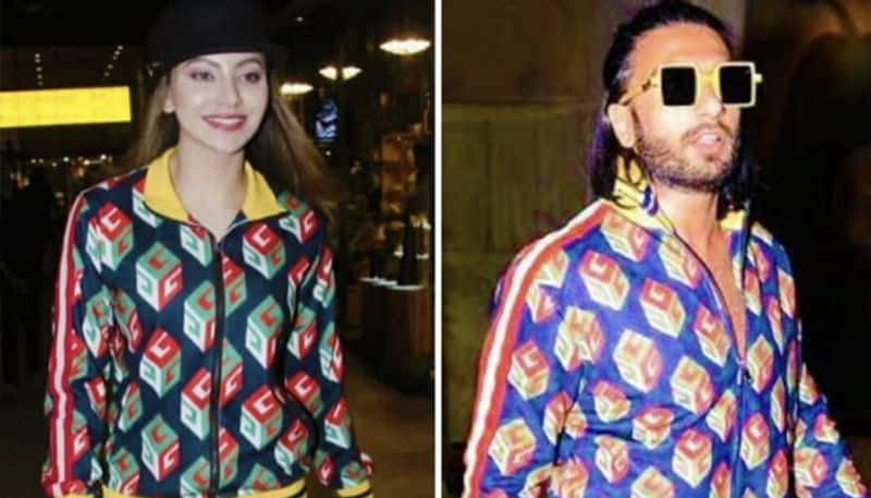 Urvashi Rautela, Ranveer Singh don Rs 5 lakh Gucci tracksuits