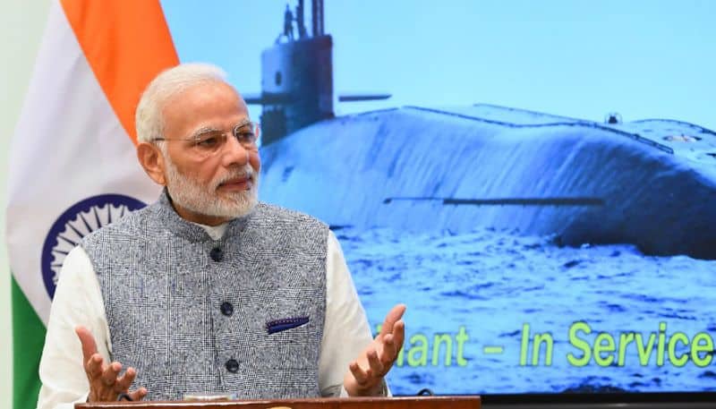 INS Arihant Prime Minister Narendra Modi India nuclear attacks land air sea