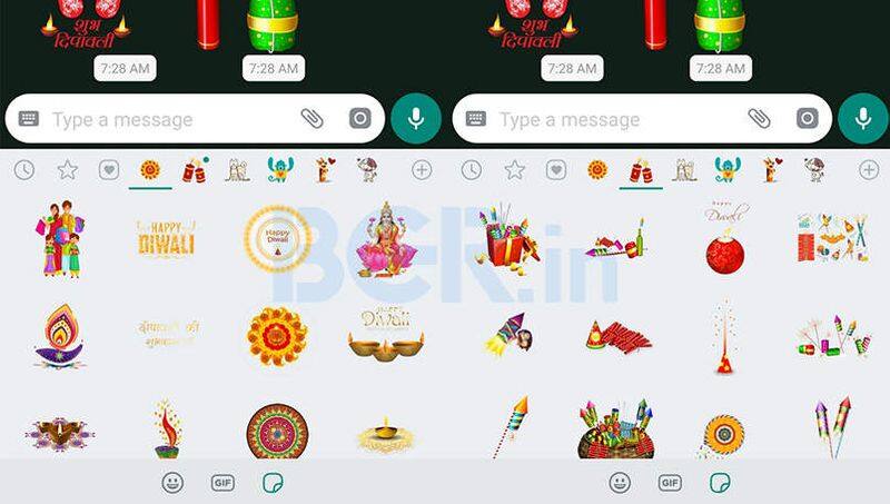 Now You Can Use WhatsApp Stickers to wish happy Diwali