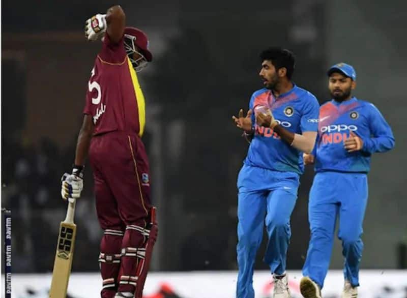 bumrah got angry on pollard during second t20