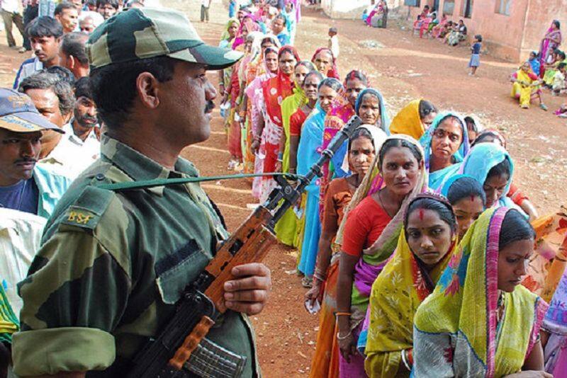 first phase of polling tomorrow for chattisgarh tight security under maoist threat